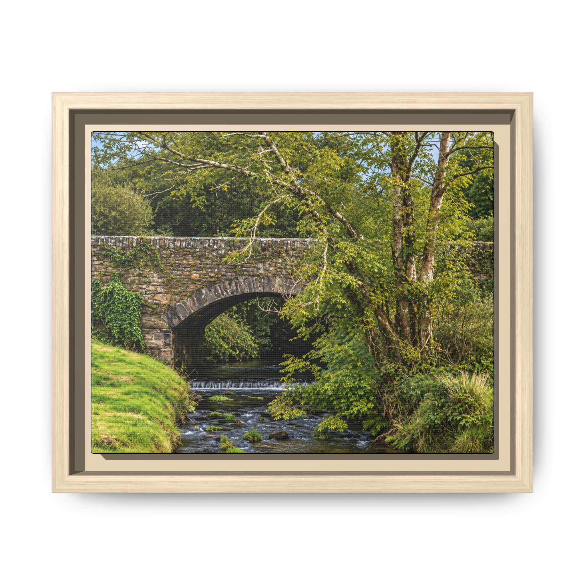 Stone Bridge Over River Ilene